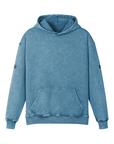 Unisex Super Heavy Faded Acid Wash Hoodie 02