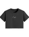 ODEÉ signature 65 Women Crop Top Tshirt