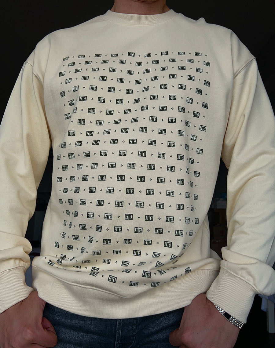 Black Minimono Unisex Sweatshirt
