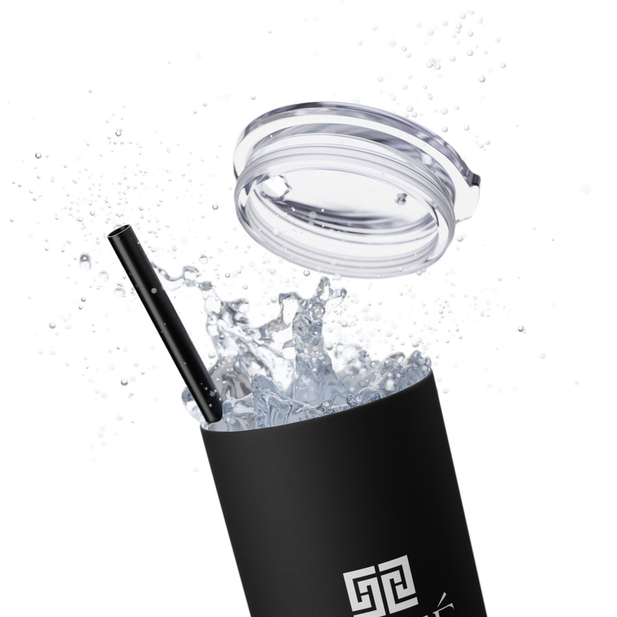 ODEÉ | Skinny Tumbler with Straw 001 | 20oz
