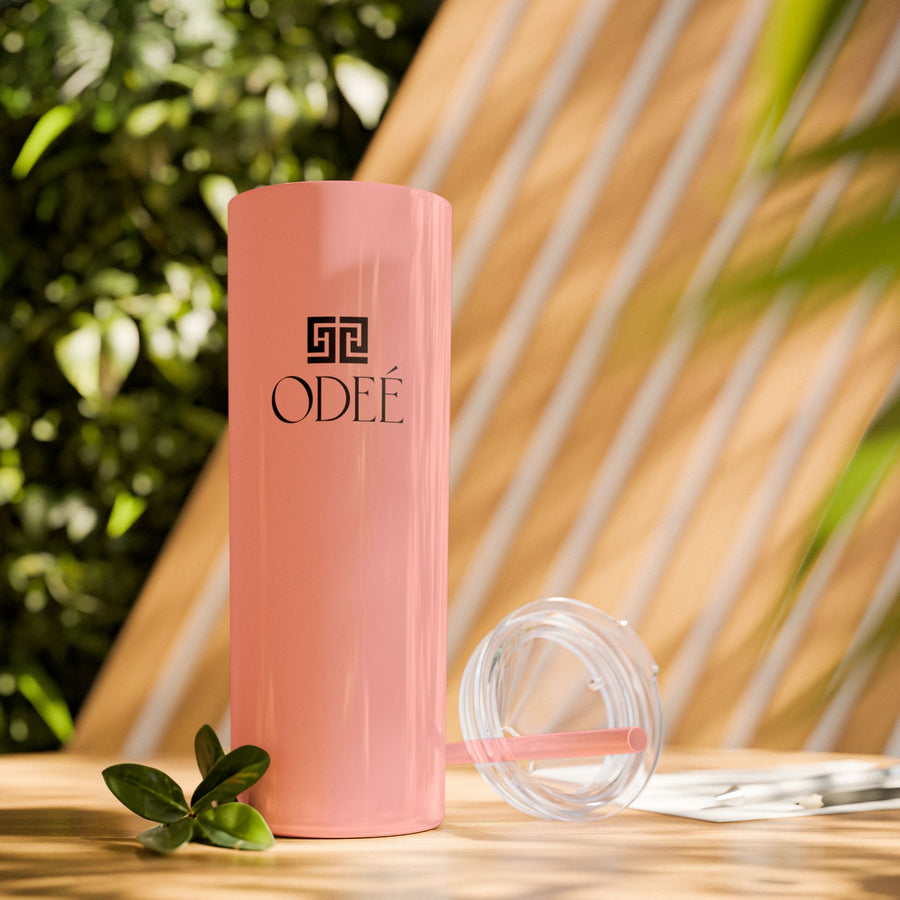ODEÉ | Skinny Tumbler with Straw 000 | 20oz