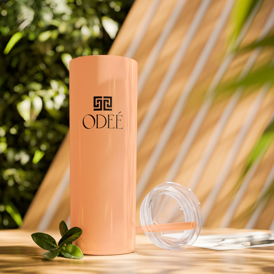 ODEÉ | Skinny Tumbler with Straw 000 | 20oz