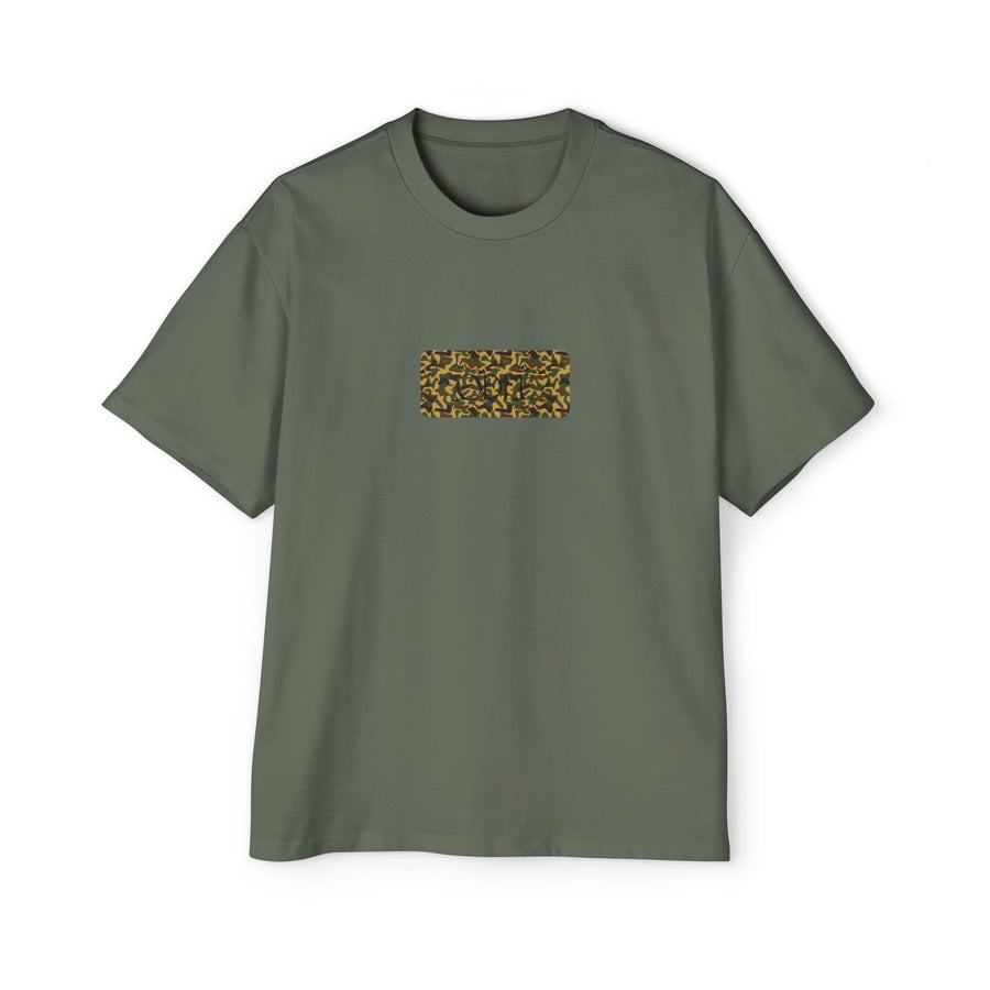 ODEÉ | Army style #001 | Men's Heavy Oversized tshirt | GSM 280 |