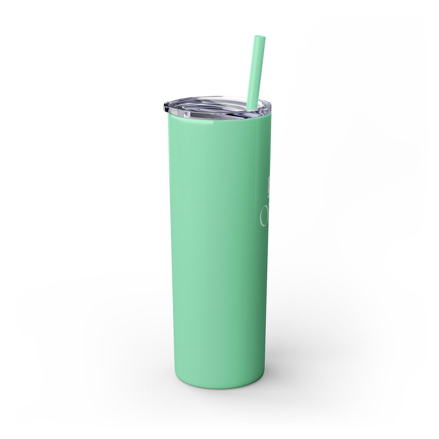 ODEÉ | Skinny Tumbler with Straw 001 | 20oz