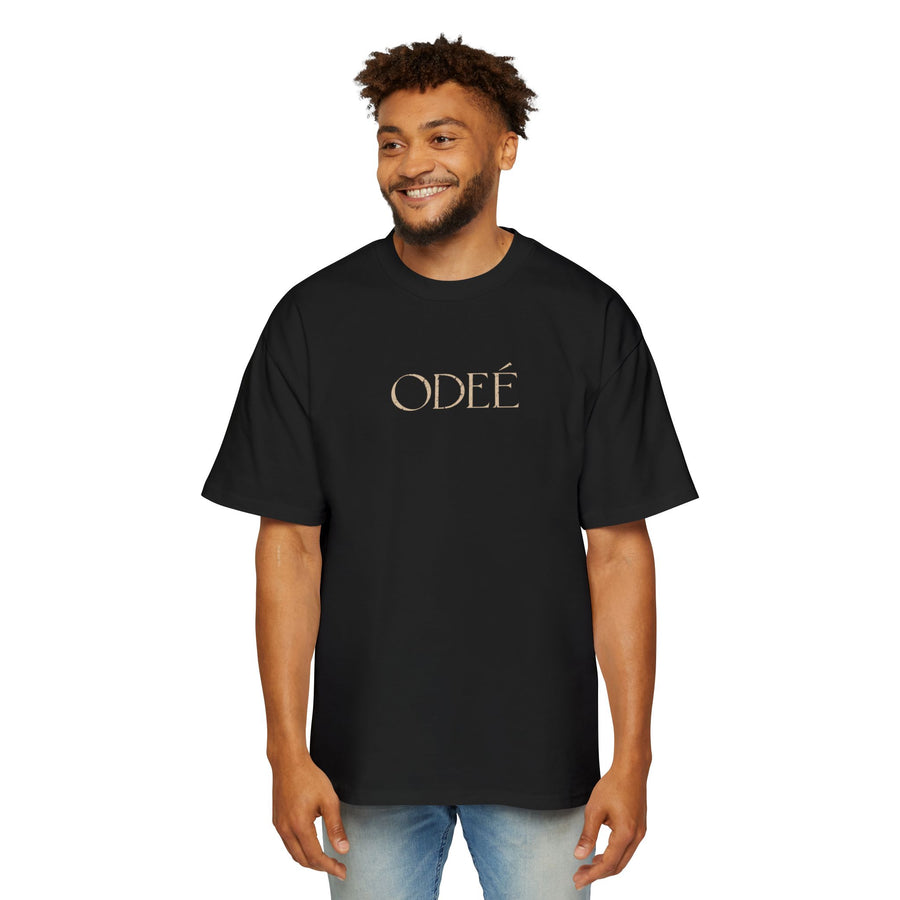 ODEÉ | Marble Style#002 | Men's Heavy Oversized TShirt | GSM 280 |