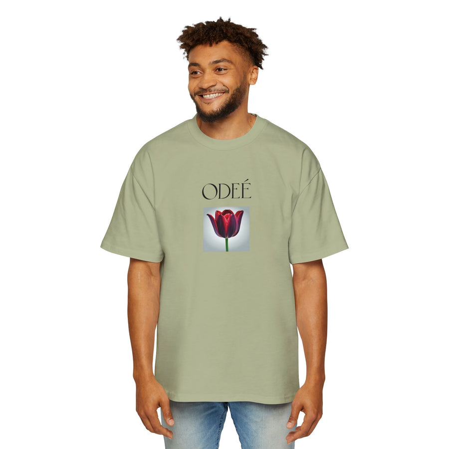 ODEÉ | Tulip | Men's Heavy Oversized tshirt | GSM 280 | US
