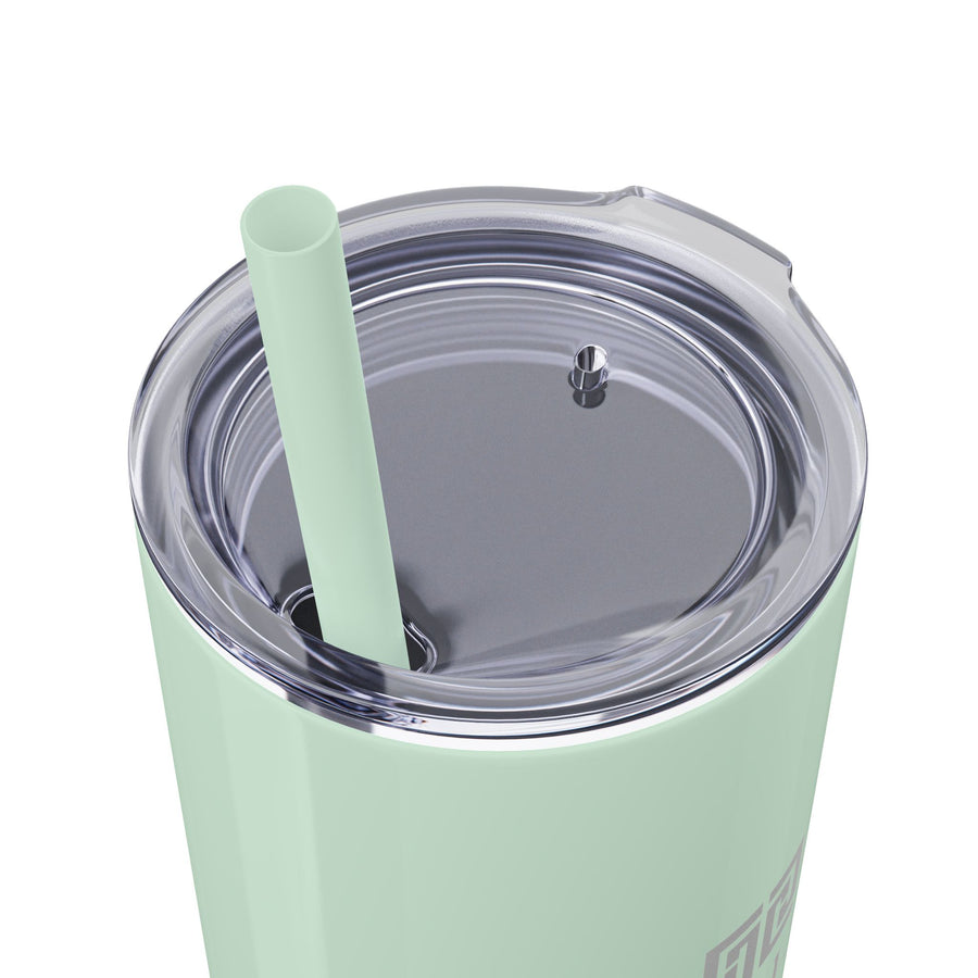 ODEÉ | Skinny Tumbler with Straw 001 | 20oz