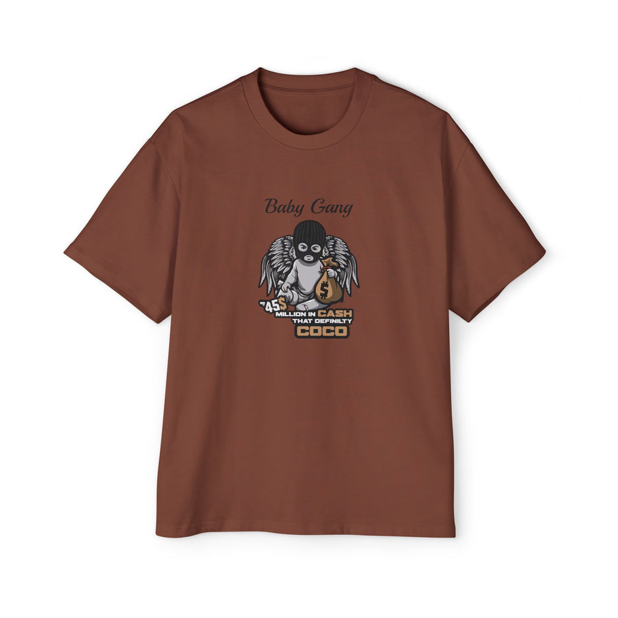 ODEÉ | Baby Gang | Men's Heavy Oversized tshirt | GSM 280 | US