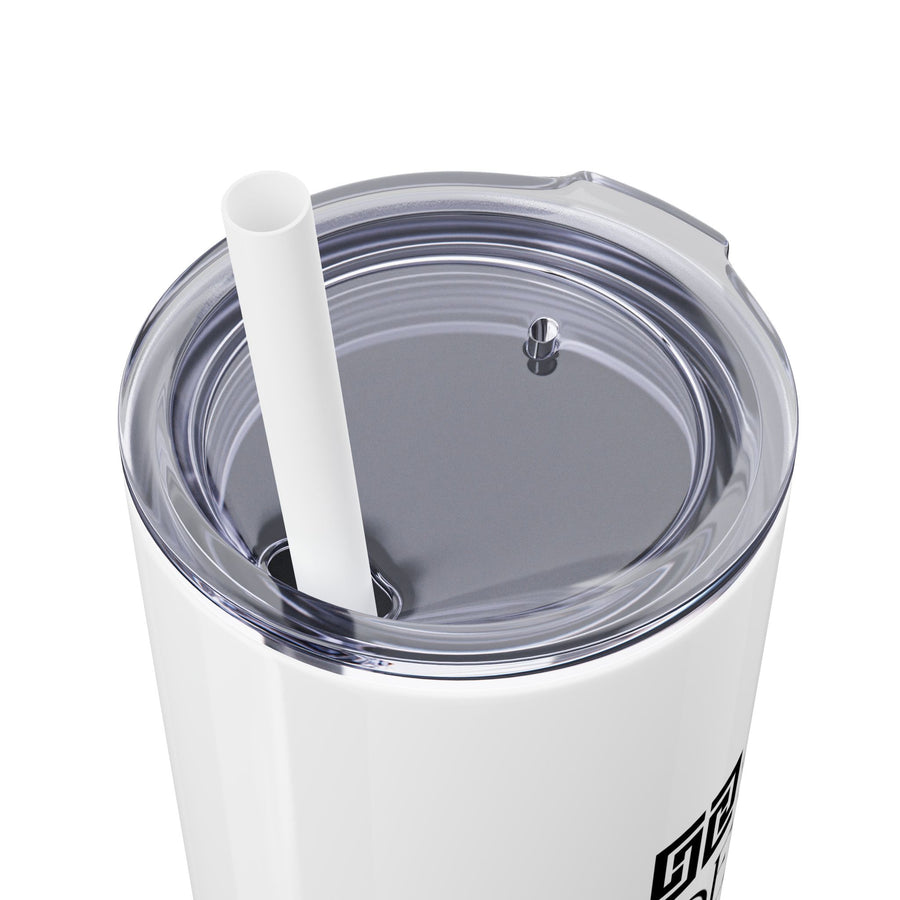 ODEÉ | Skinny Tumbler with Straw 000 | 20oz