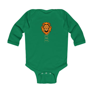 ODEÉ | LION | Infant Long Sleeve Bodysuit | 170 GSM