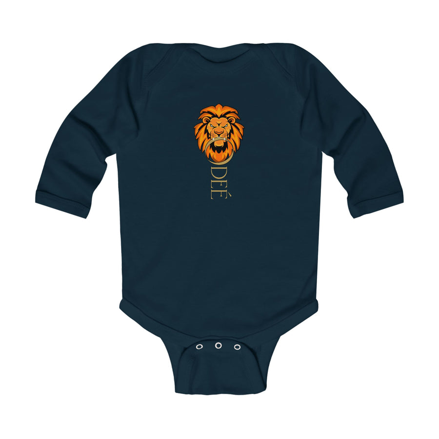 ODEÉ | LION | Infant Long Sleeve Bodysuit | 170 GSM