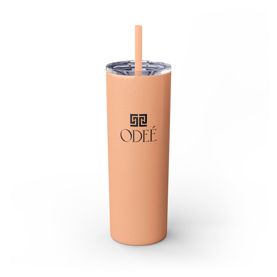 ODEÉ | Skinny Tumbler with Straw 000 | 20oz