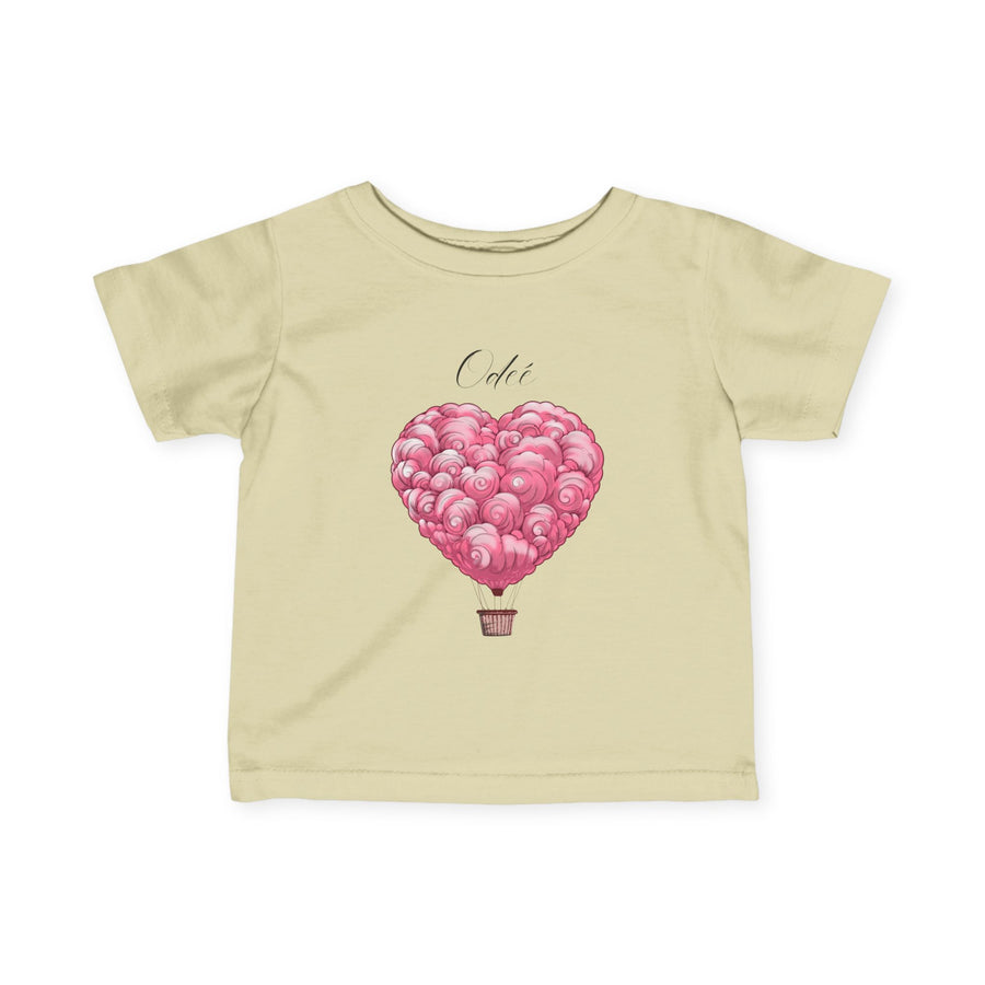 ODEÉ | Pink Ballon  | Infant Fine Jersey Tshirt | GSM 153