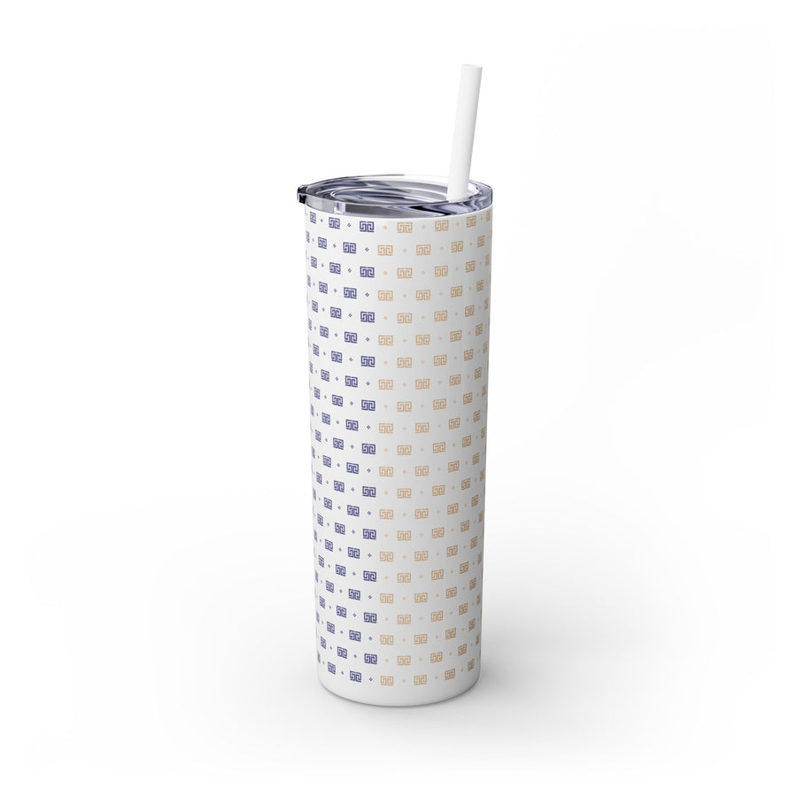 ODEÉ | Skinny Tumbler with Straw B&P | 20oz
