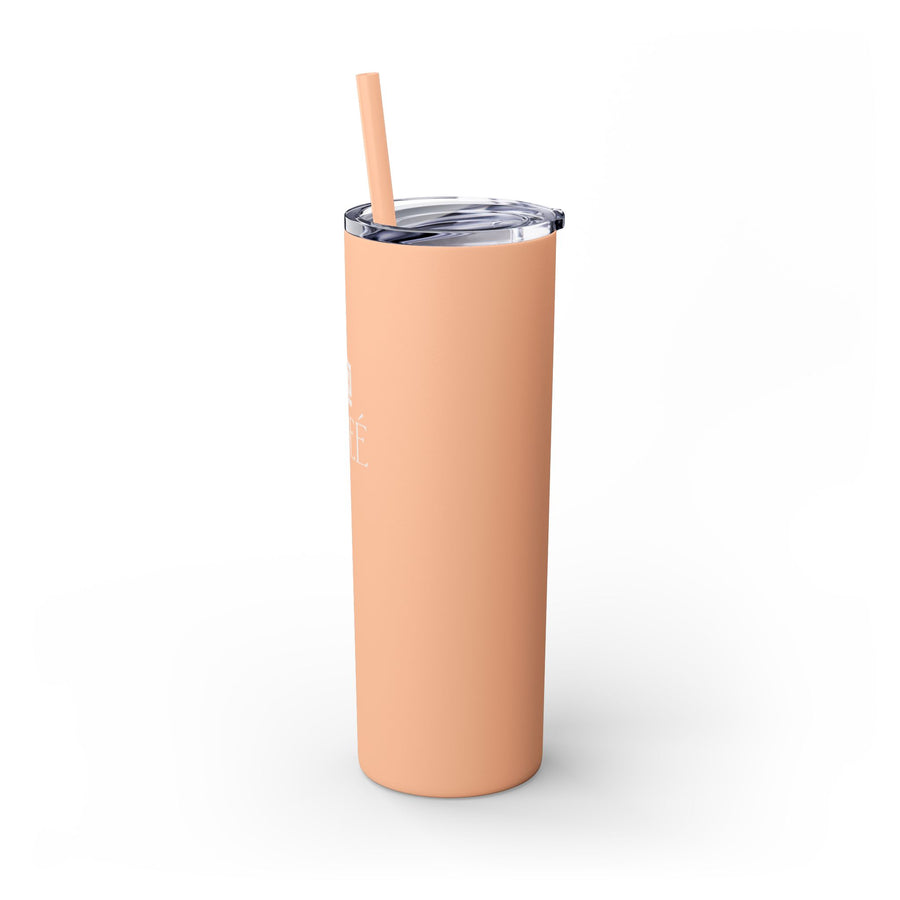 ODEÉ | Skinny Tumbler with Straw 001 | 20oz