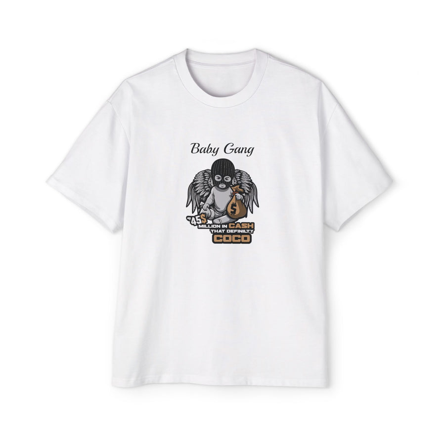 ODEÉ | Baby Gang | Men's Heavy Oversized tshirt | GSM 280 | US