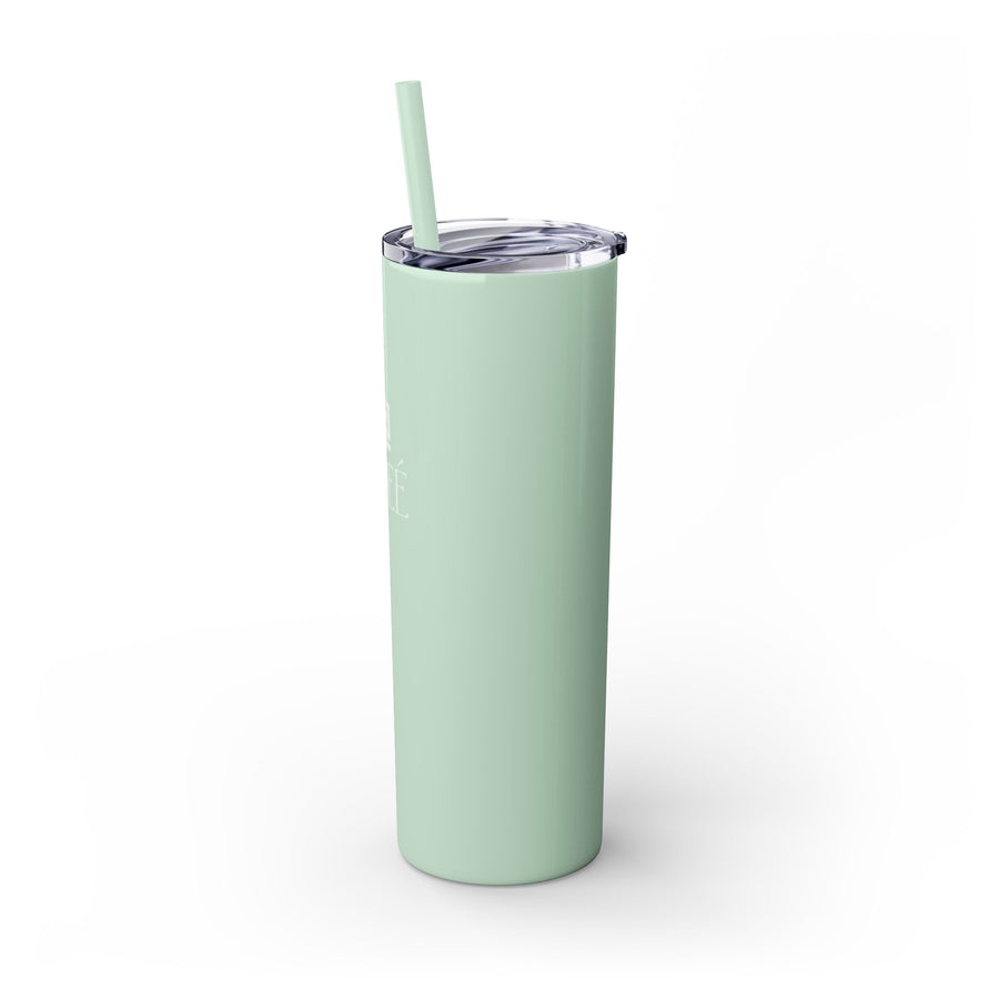 ODEÉ | Skinny Tumbler with Straw 001 | 20oz