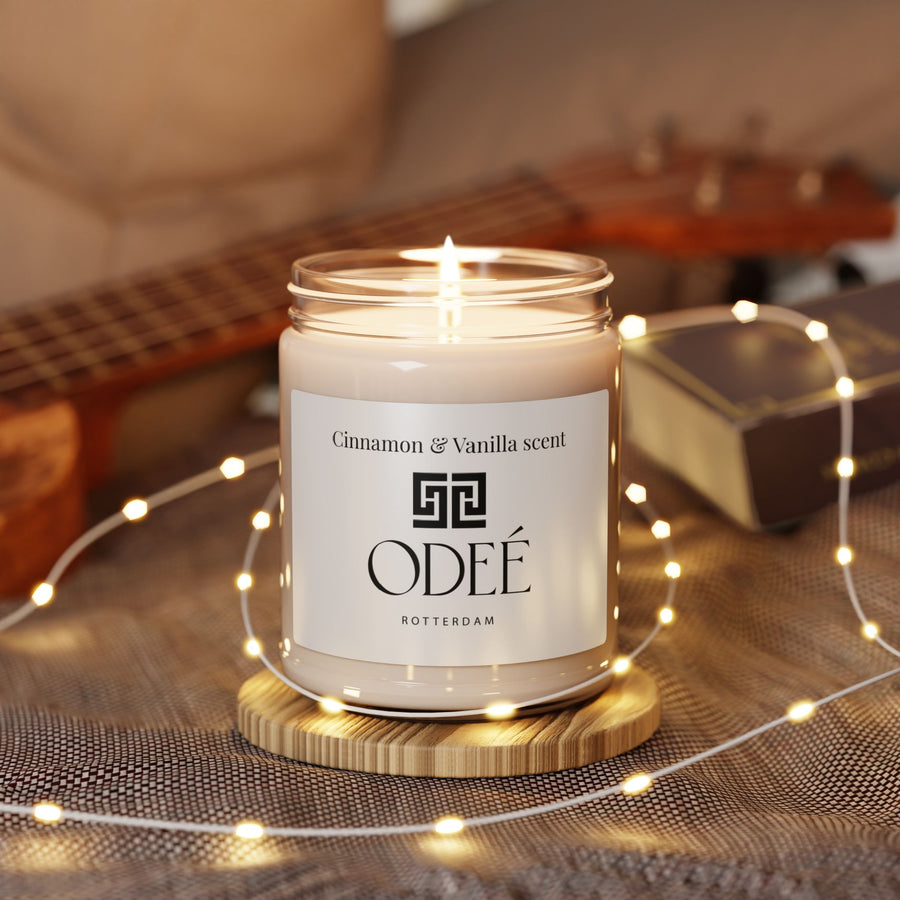 ODEÉ | Cinnamon & Vanilla Scented Candle | 9oz
