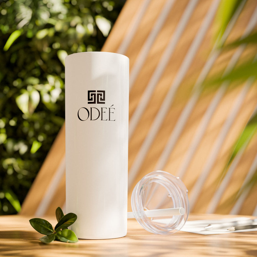 ODEÉ | Skinny Tumbler with Straw 000 | 20oz