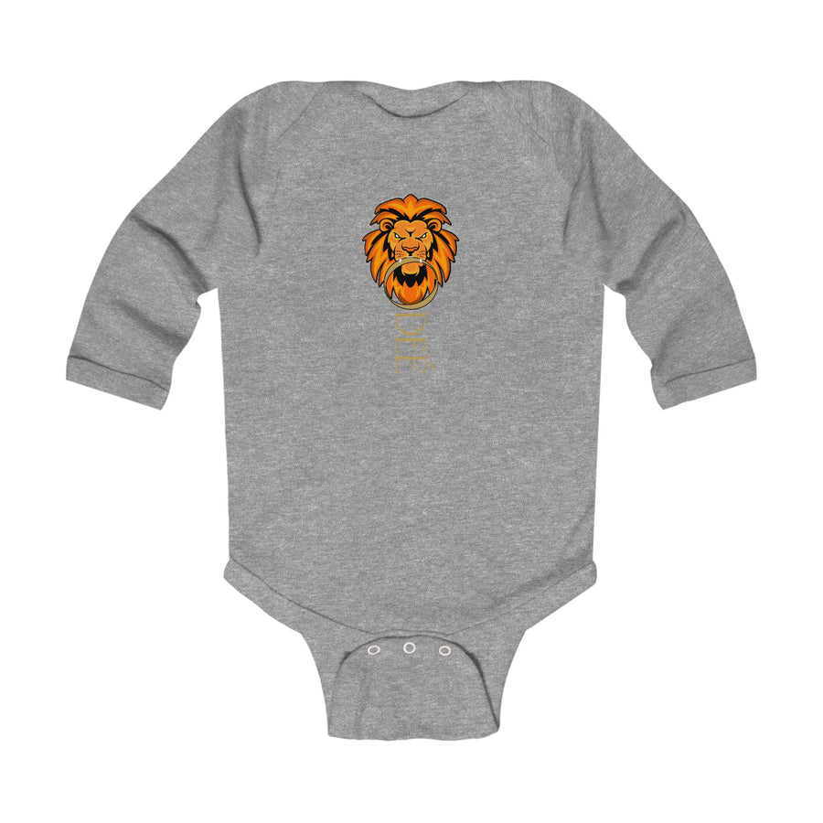 ODEÉ | LION | Infant Long Sleeve Bodysuit | 170 GSM