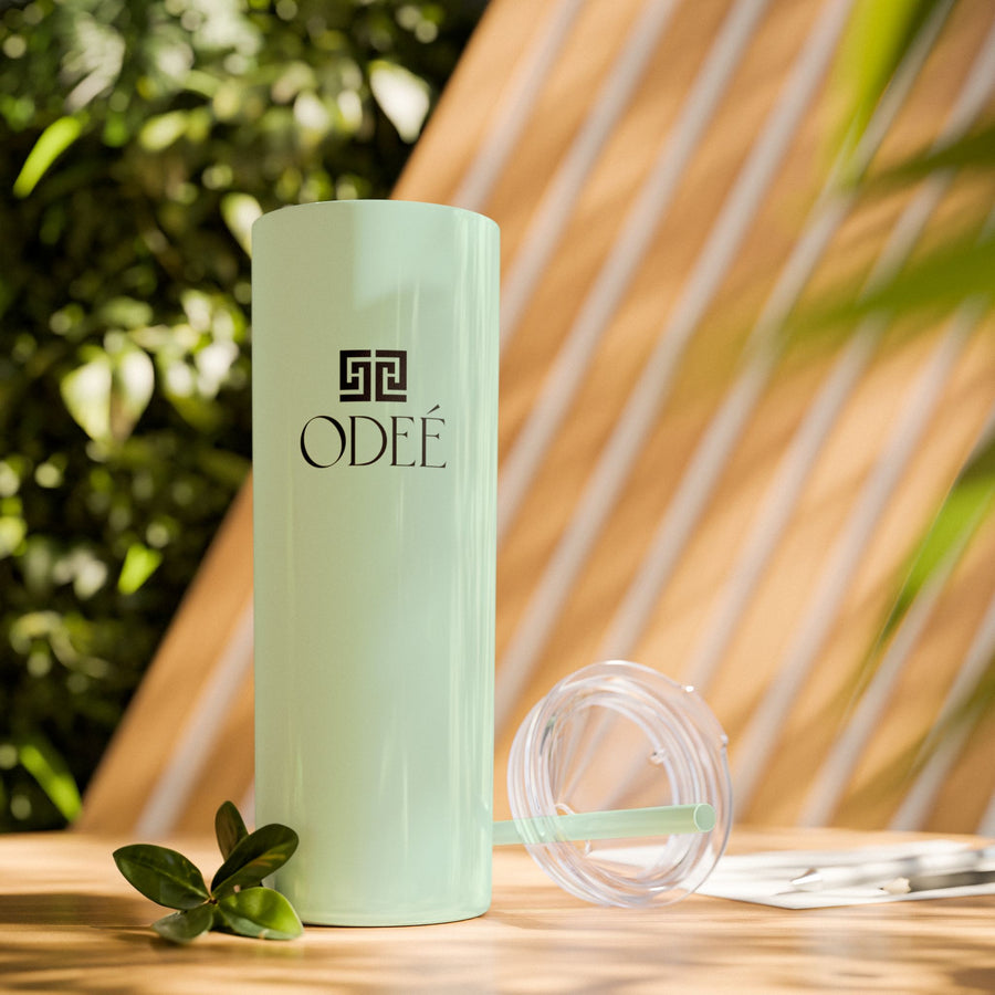ODEÉ | Skinny Tumbler with Straw 000 | 20oz