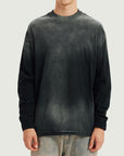 Black Pattern 178 Unisex Sun Faded LongSleeves