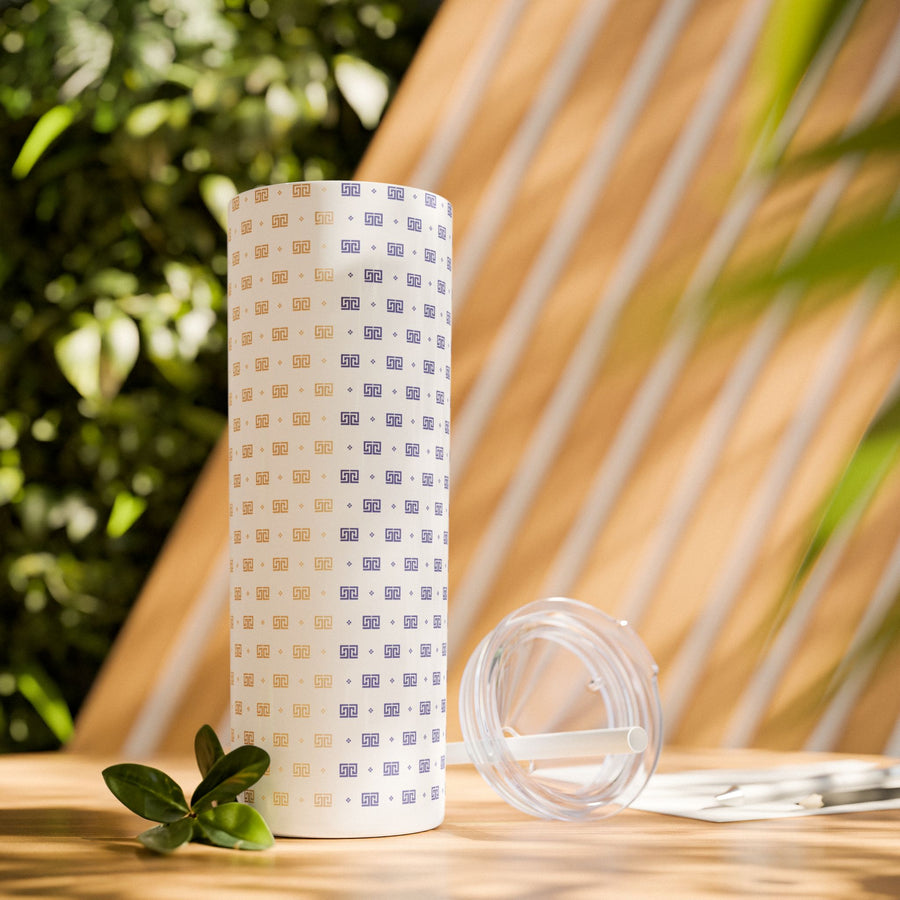 ODEÉ | Skinny Tumbler with Straw B&P | 20oz