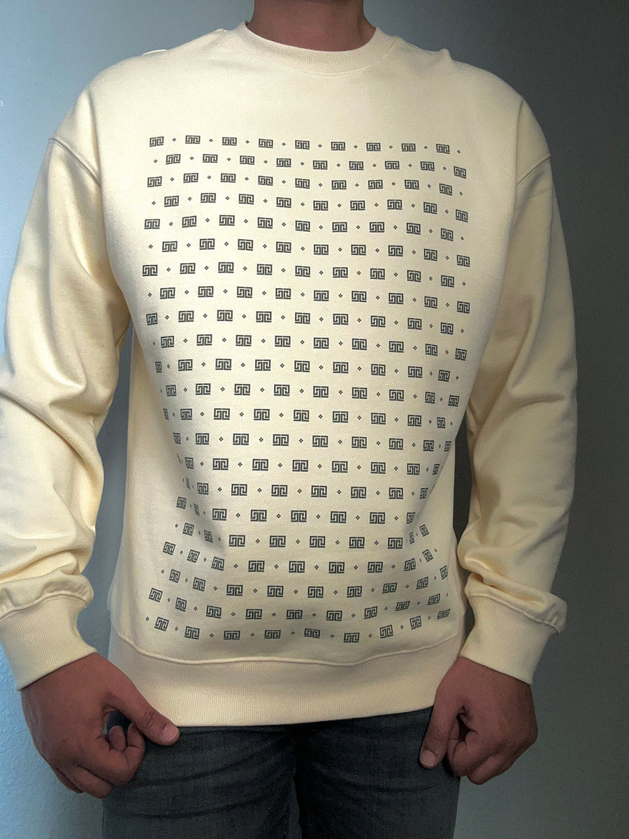 Black Minimono Unisex Sweatshirt