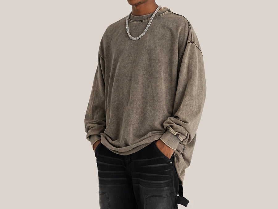 Liberty MarkStyle 13 Unisex Raw Faded Long Sleeve