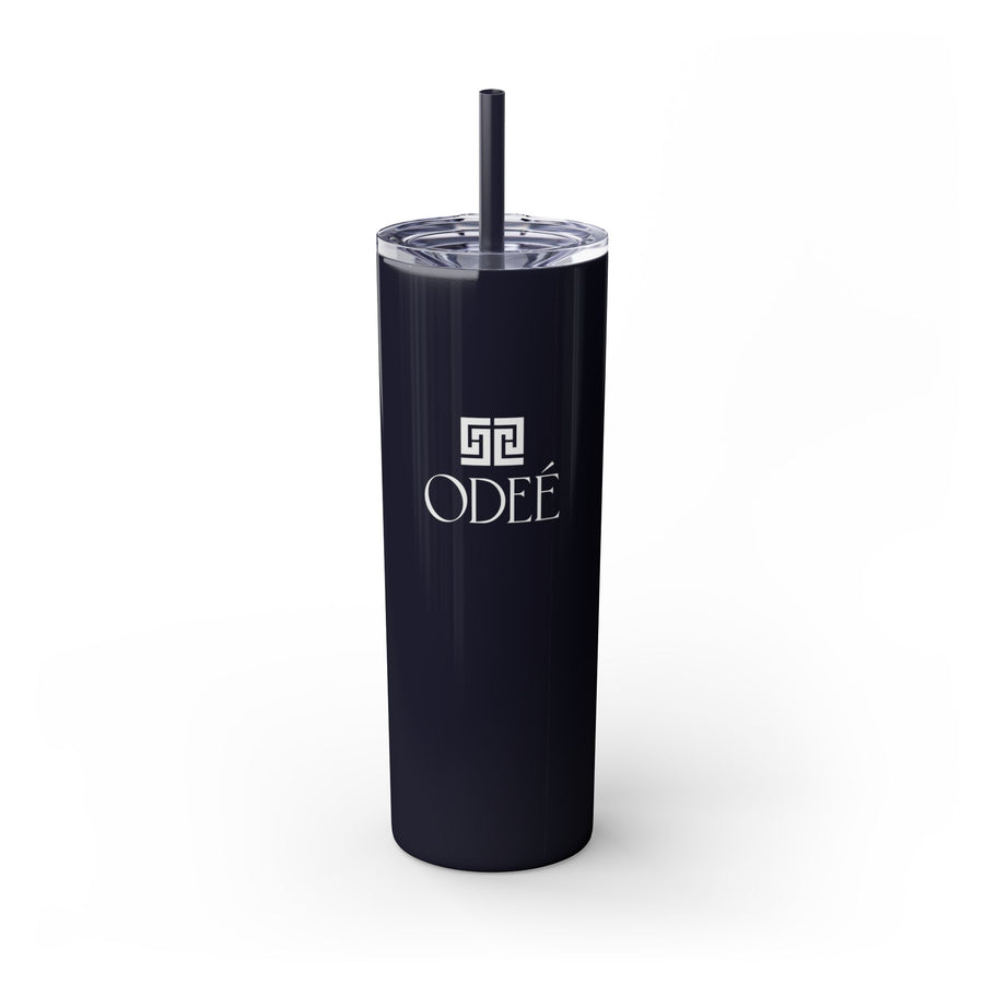 ODEÉ | Skinny Tumbler with Straw 001 | 20oz
