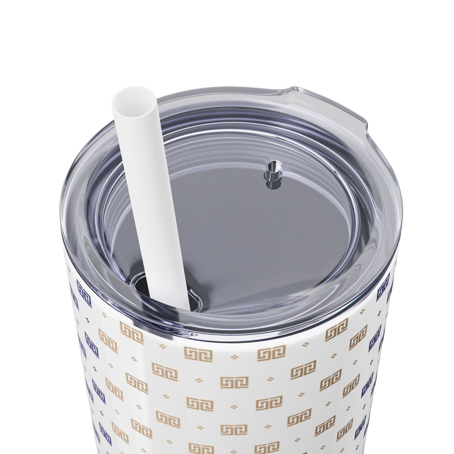 ODEÉ | Skinny Tumbler with Straw B&P | 20oz