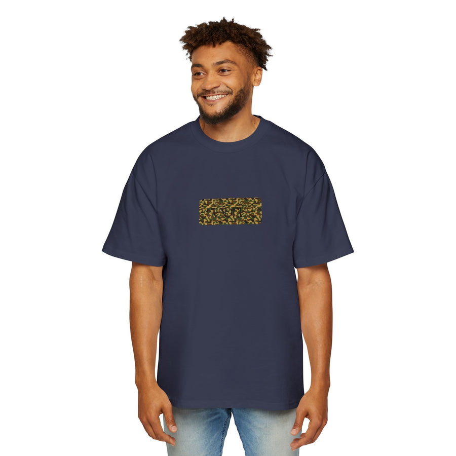 ODEÉ | Army style #001 | Men's Heavy Oversized tshirt | GSM 280 |