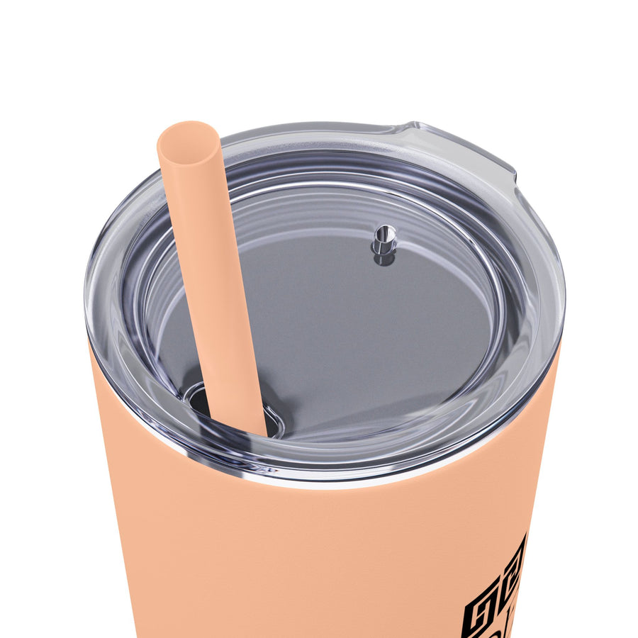 ODEÉ | Skinny Tumbler with Straw 000 | 20oz