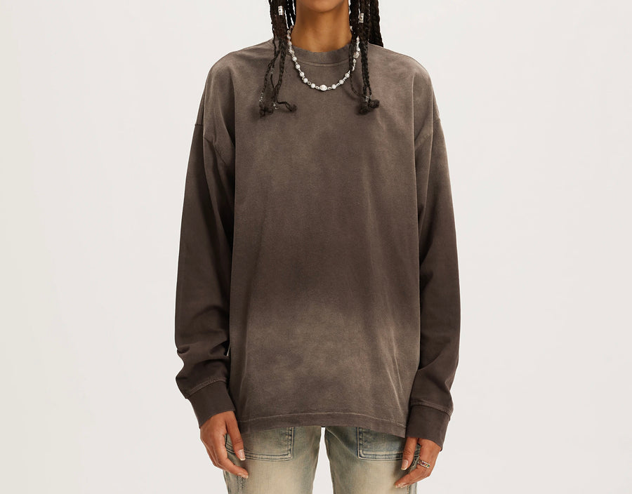 Long Beige Pattern 179 Unisex Sun Faded LongSleeves