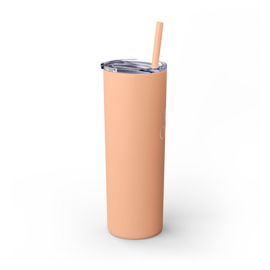 ODEÉ | Skinny Tumbler with Straw 001 | 20oz