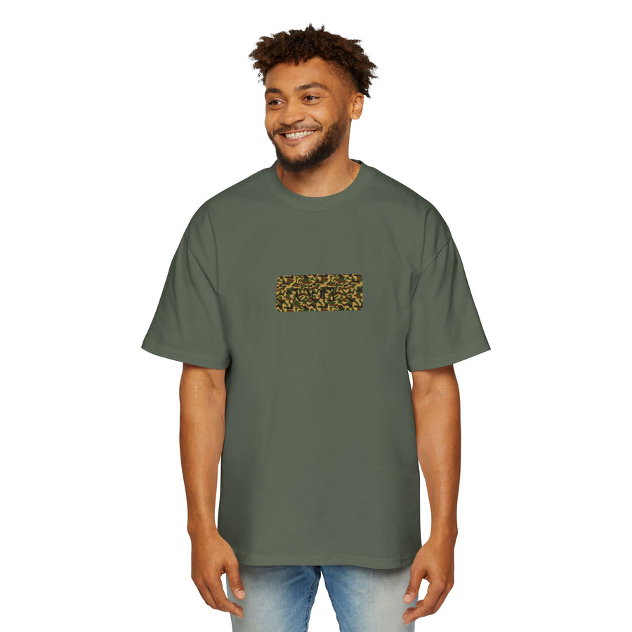 ODEÉ | Army style #001 | Men's Heavy Oversized tshirt | GSM 280 |