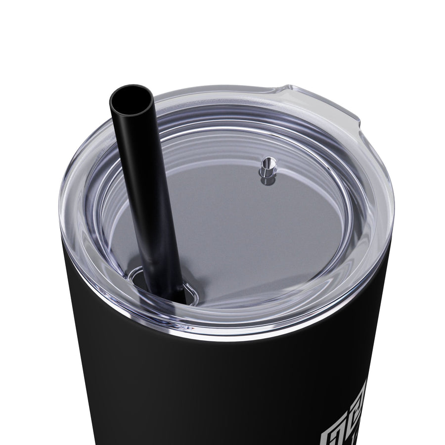 ODEÉ | Skinny Tumbler with Straw 001 | 20oz