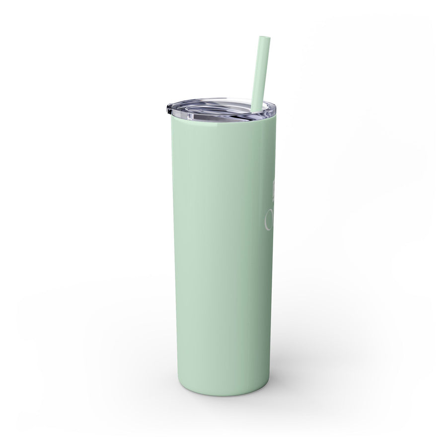 ODEÉ | Skinny Tumbler with Straw 001 | 20oz
