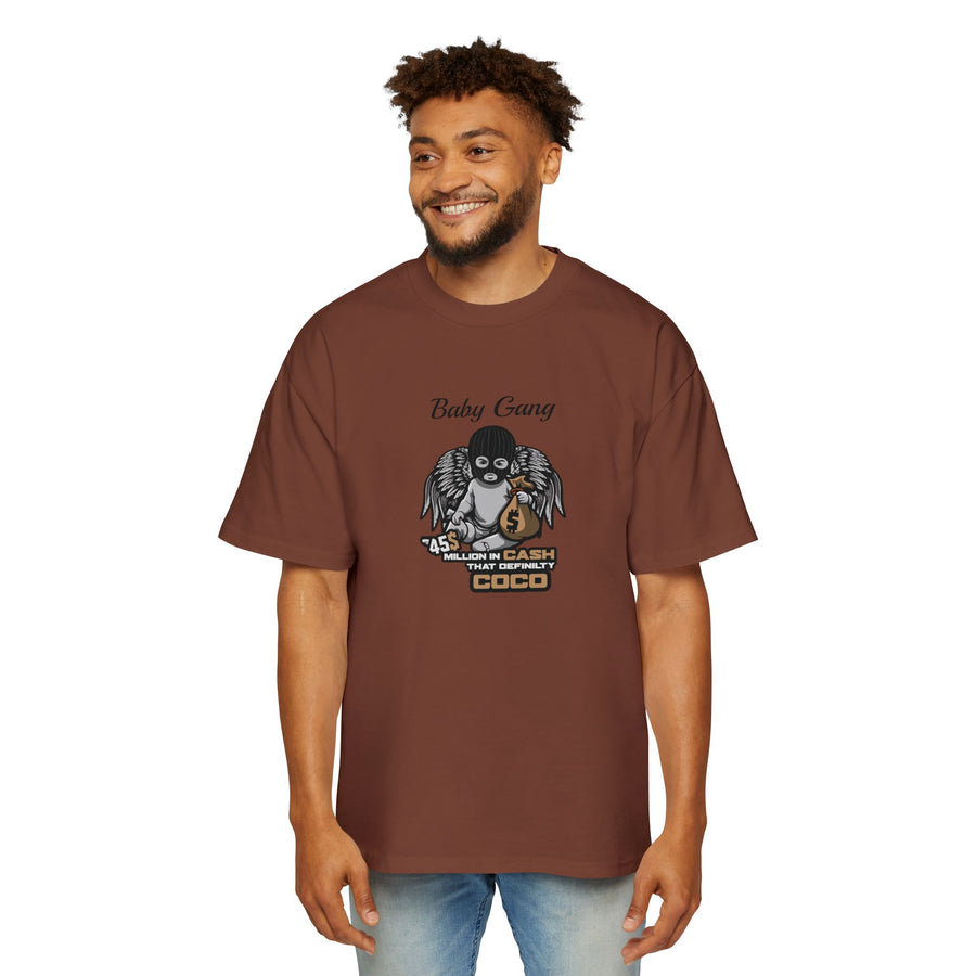 ODEÉ | Baby Gang | Men's Heavy Oversized tshirt | GSM 280 | US