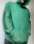 Unisex Super Heavy Faded Acid Wash Hoodie 01
