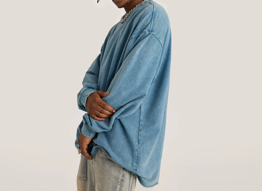 Liberty MarkStyle 13 Unisex Raw Faded Long Sleeve