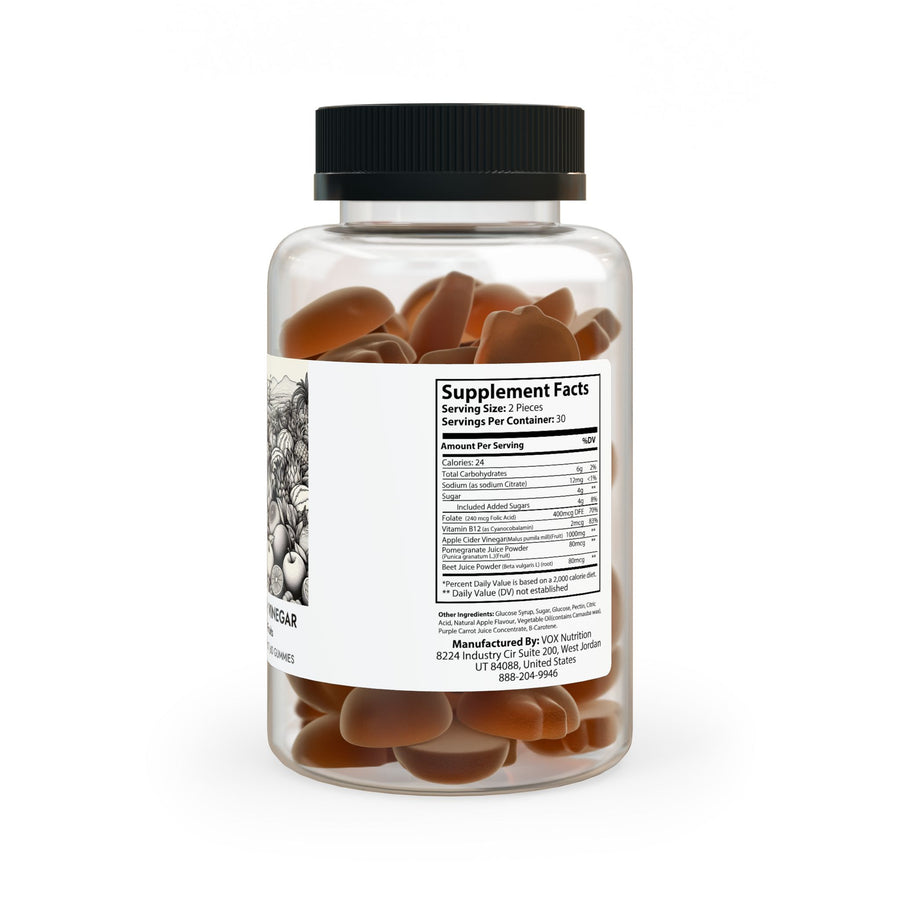  Vinegar Gummies | 60 Gummies
