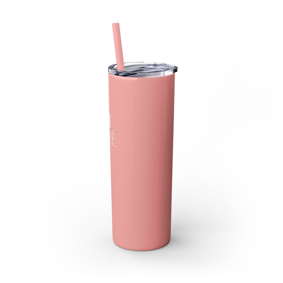 ODEÉ | Skinny Tumbler with Straw 001 | 20oz
