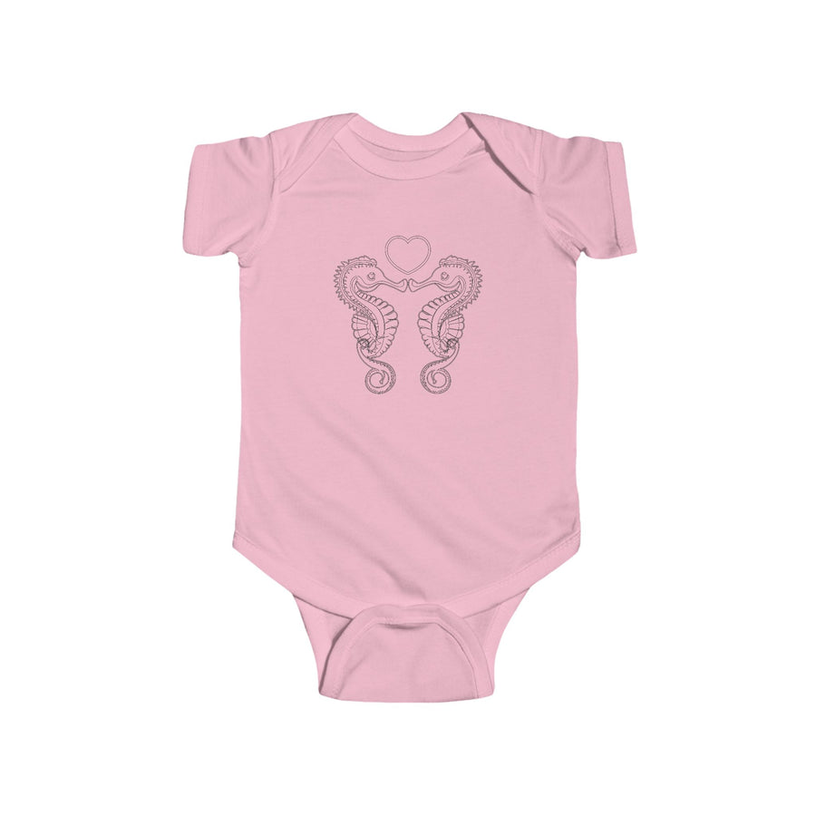 ODEÉ | Seahorse | Infant Fine Jersey Bodysuit | 153 GSM