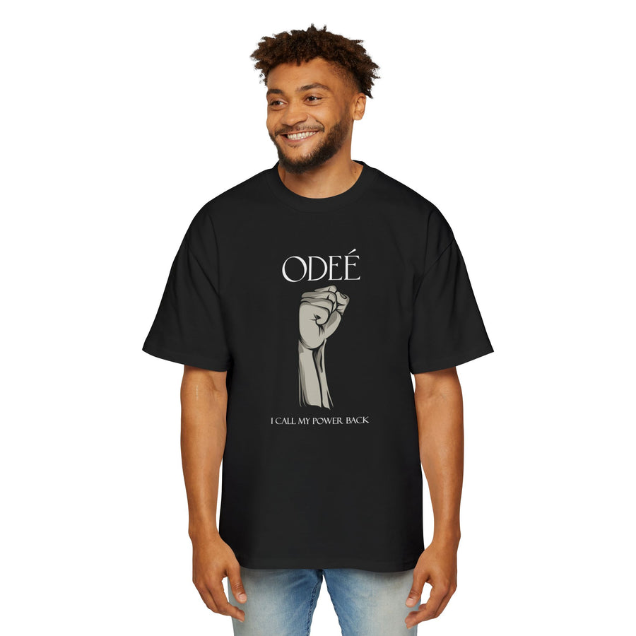 ODEÉ | Power Hand | Men's Heavy Oversized tshirt | GSM 280 | US