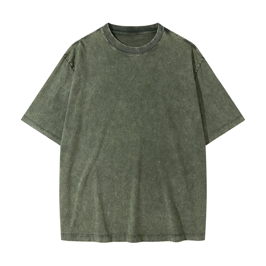 Pattern 029 Unisex Snow Wash Tshirt