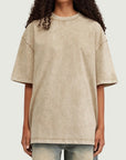 Pattern 029 Unisex Snow Wash Tshirt