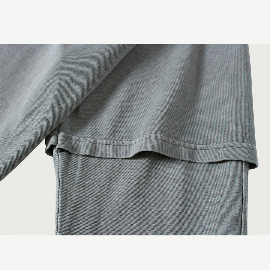MarkStyle 11 Unisex Faux Layer Faded Long Sleeve