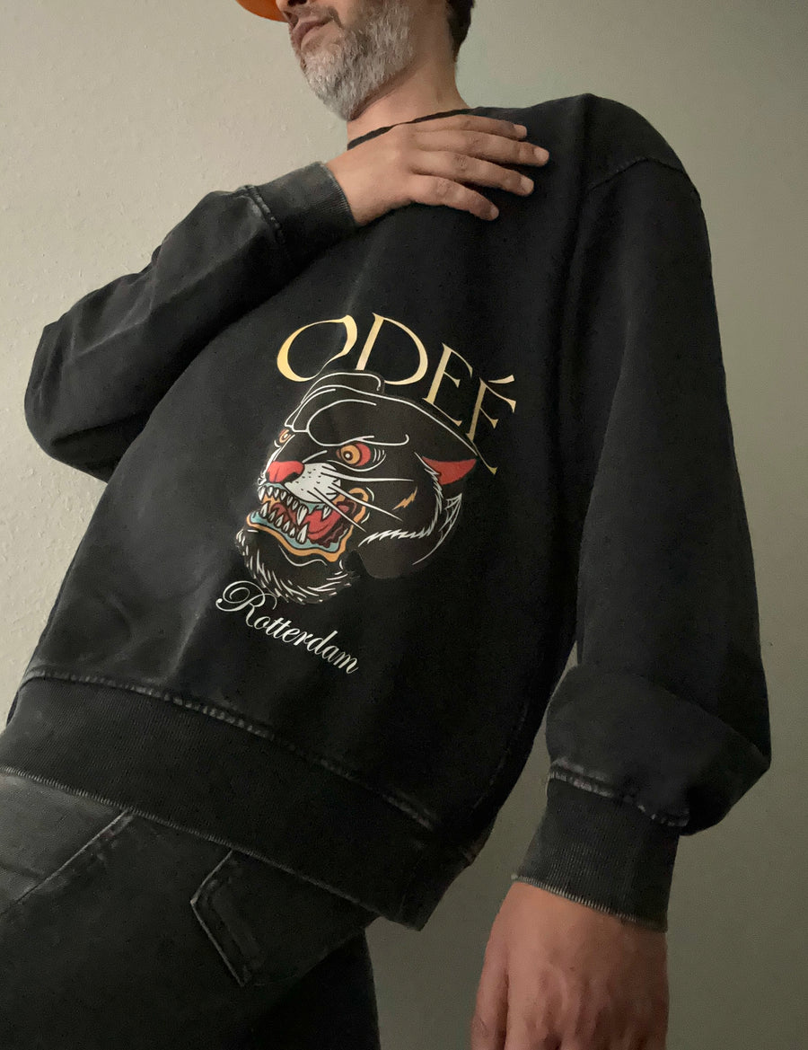 Tigger Unisex Oversized Faded Sweatshirt