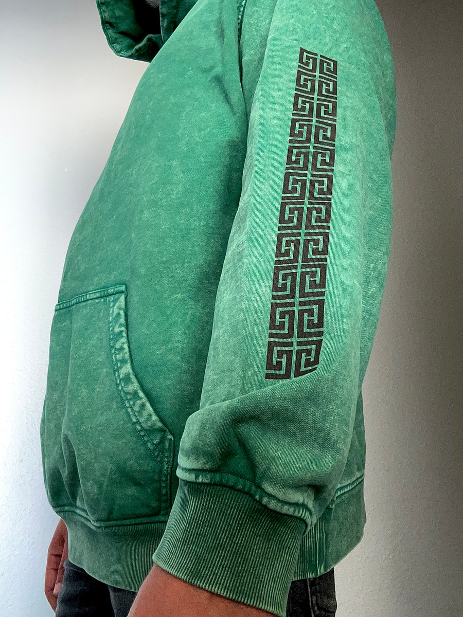 Unisex Super Heavy Faded Acid wash Hoodie | 01